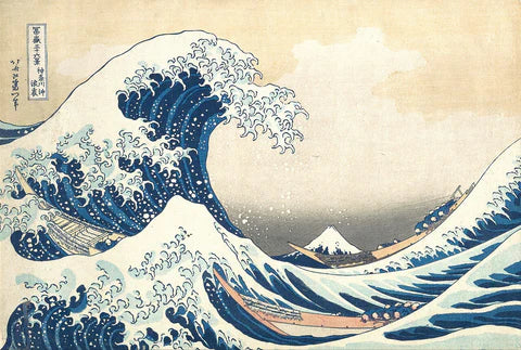 Ukiyo-e The Great Wave off Kanagawa Katsushika Hokusai 1831