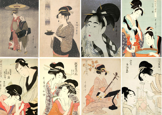 Kitagawa Utamaro: A Master of Ukiyo-e Art