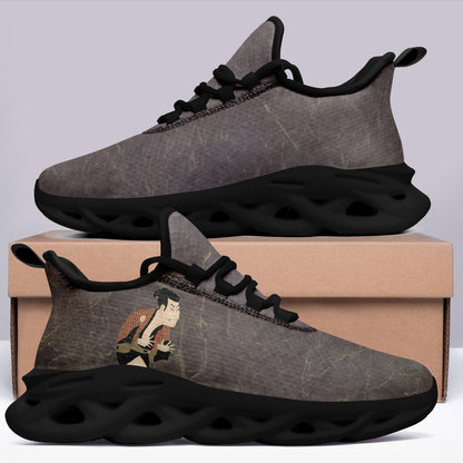 custom printed max sowl shoes ukiyo-e the slave edo soldier of otani oniji iii sneakers 6