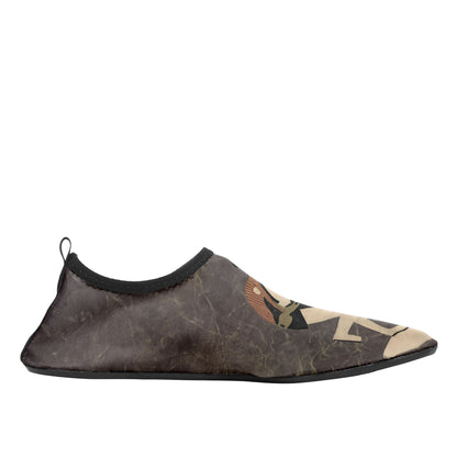 Customized Printed Aqua Shoes 1902: Ukiyo-e the Slave Edo Soldier of Otani Oniji III Beach Wading Shoes 2
