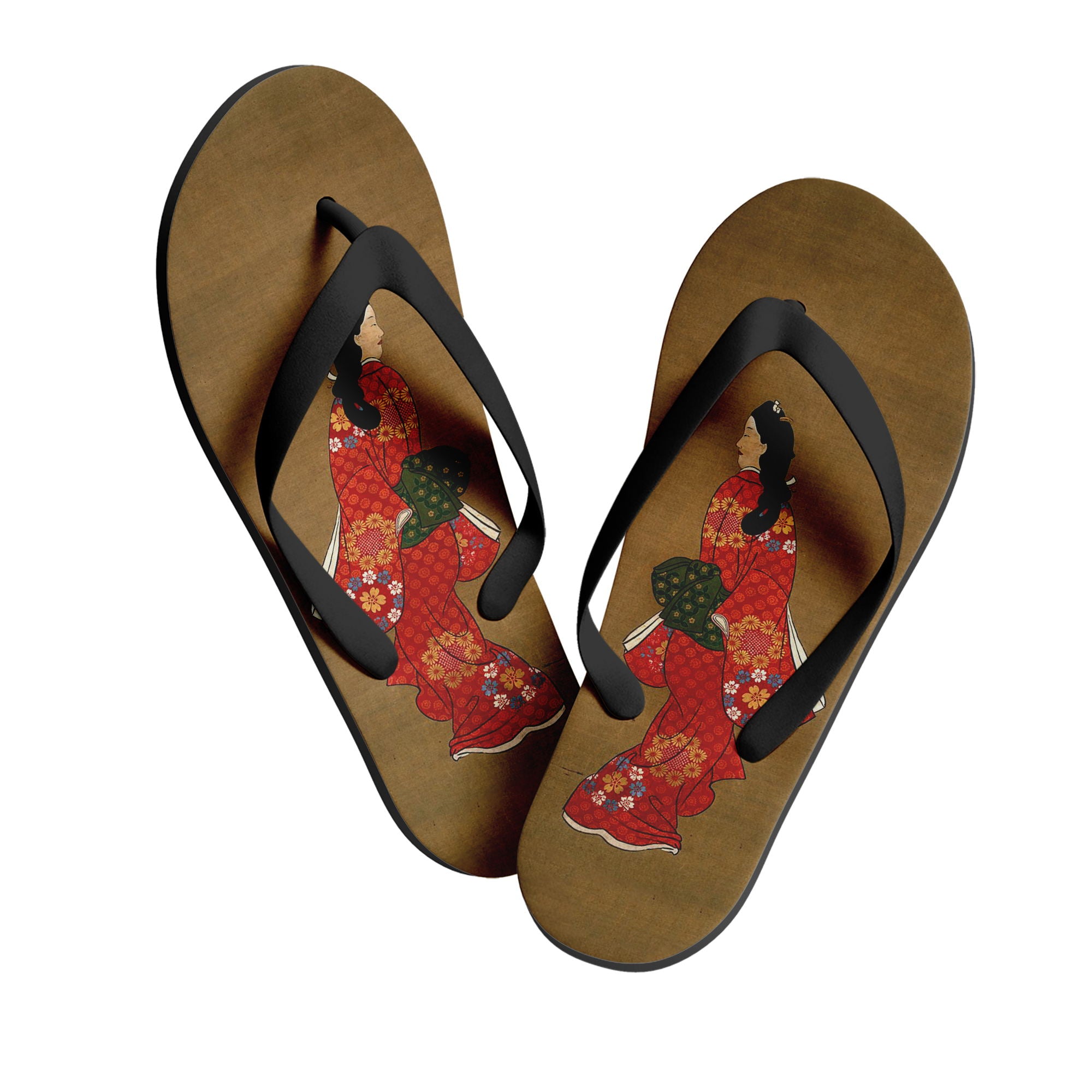 Custom best sale printed slippers