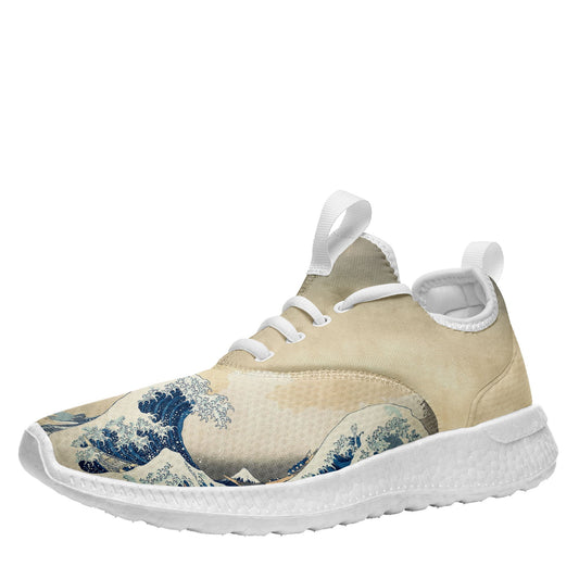 personalized design japanese retro art style custom printed ukiyo e shoes katsushika hokussais the great wave off kanagawa sneakers bfree71-1