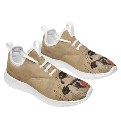 personalized design japanese retro art style custom printed ukiyo e shoes three beauties of the present day sneakers bfree71-4